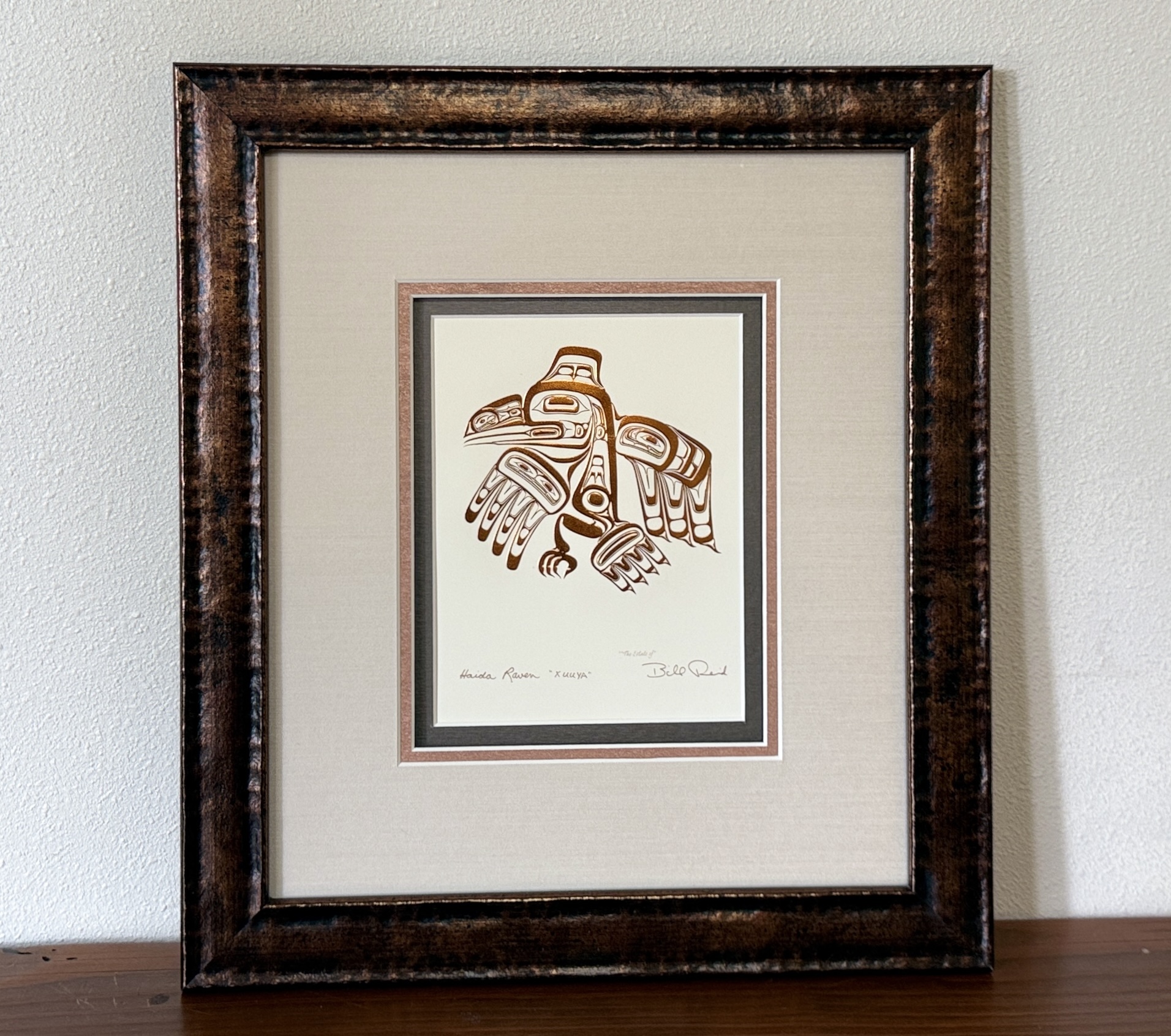 BILL REID, "HAIDA RAVEN"