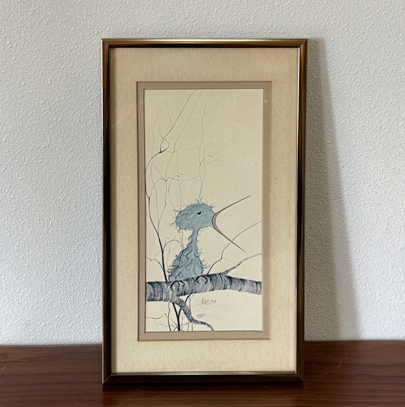 P. BUCKLEY MOSS, LIMITED EDITION BIRD PRINT