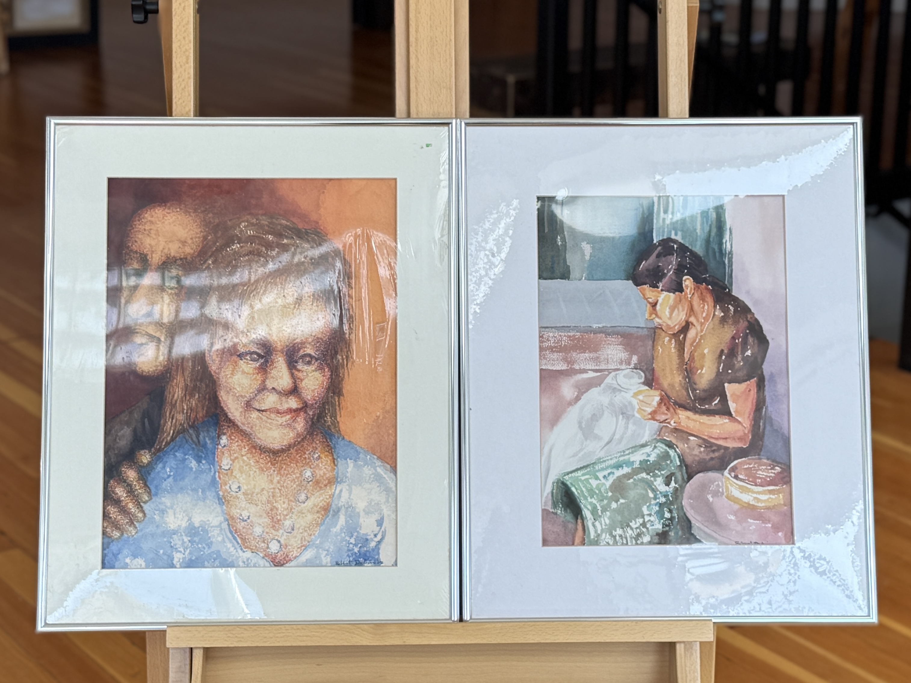 PAIR OF ORIGINAL WATERCOLOR PAINTINGS