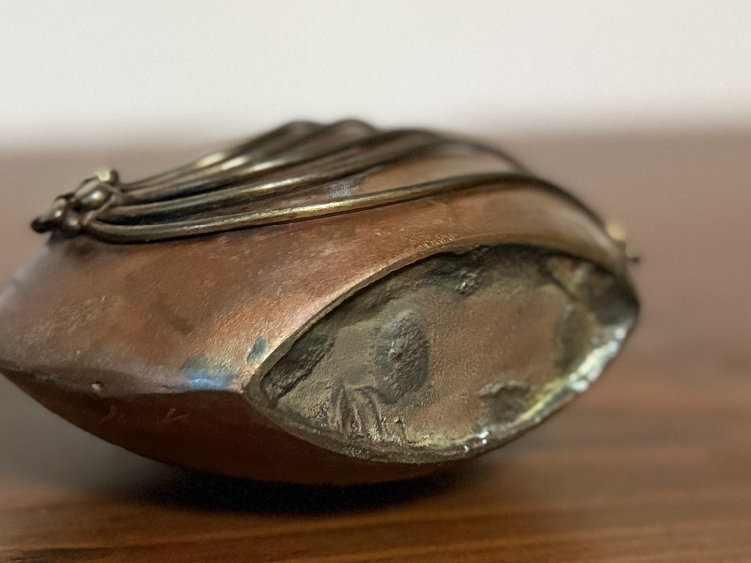 COPPER & BRASS VASE