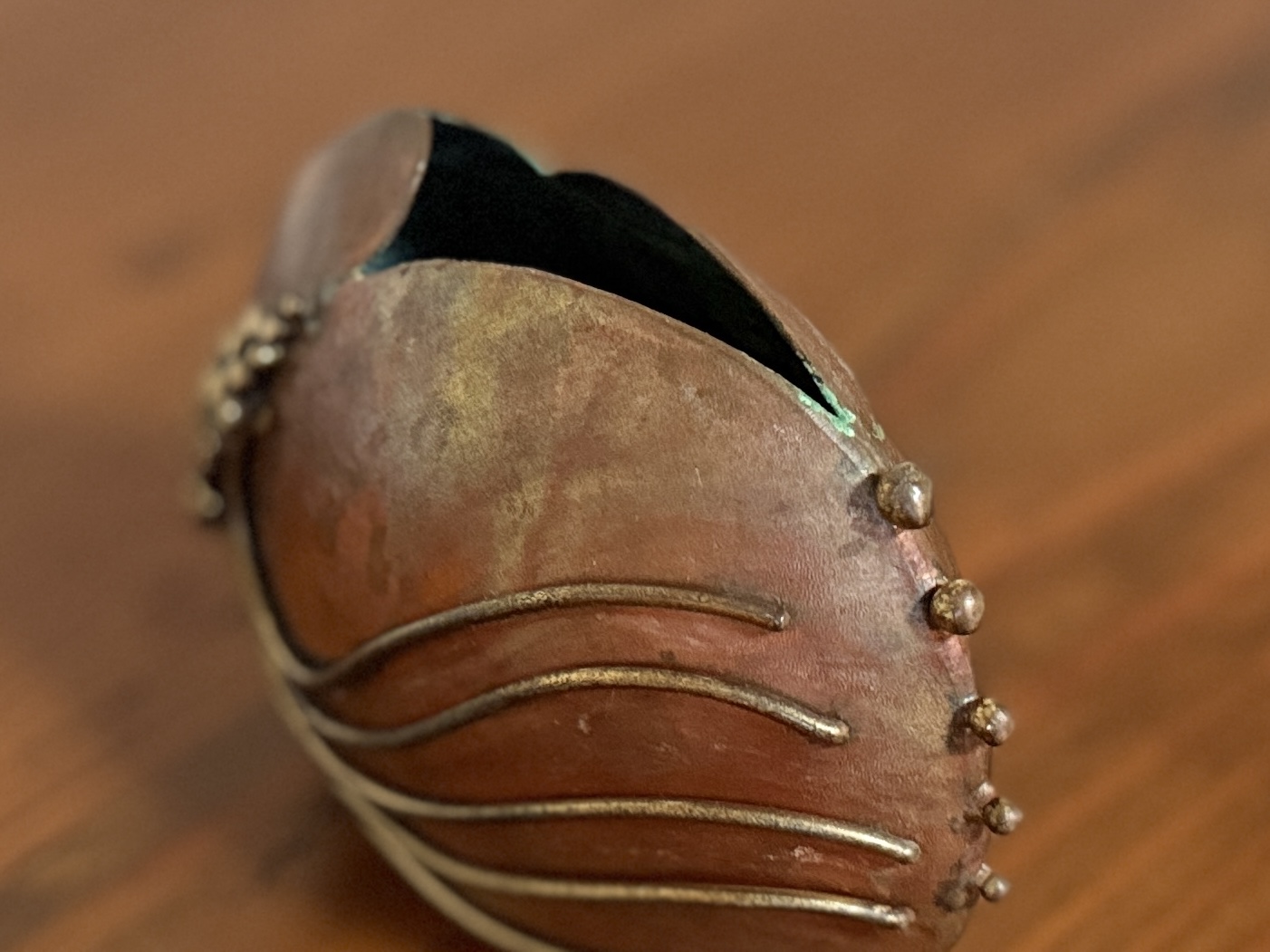 COPPER & BRASS VASE