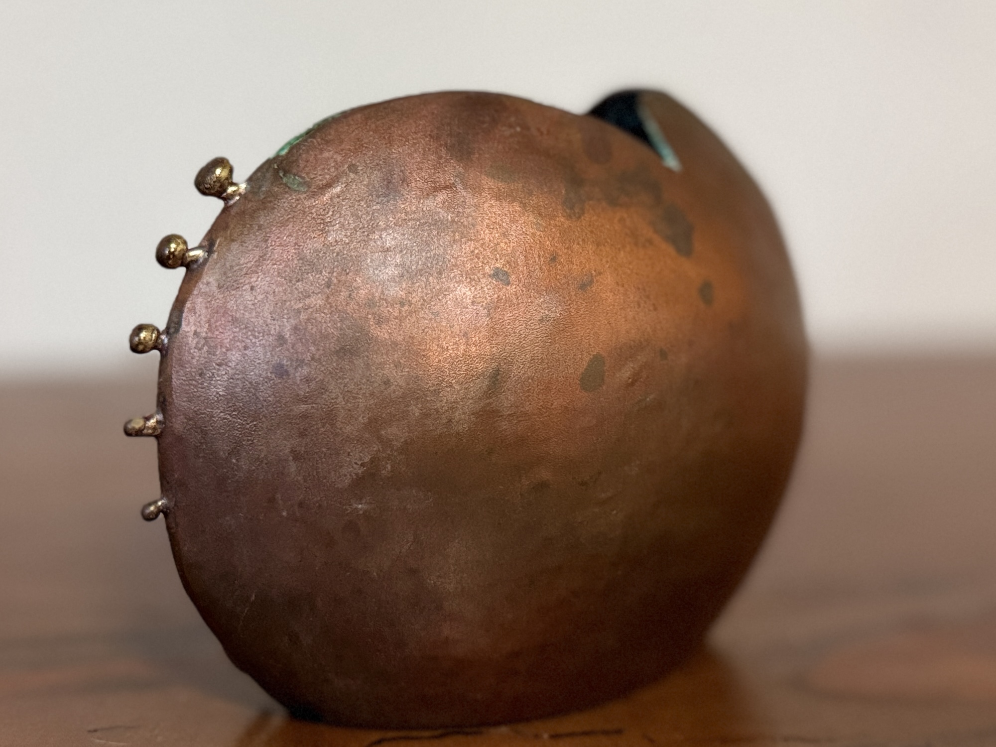 COPPER & BRASS VASE