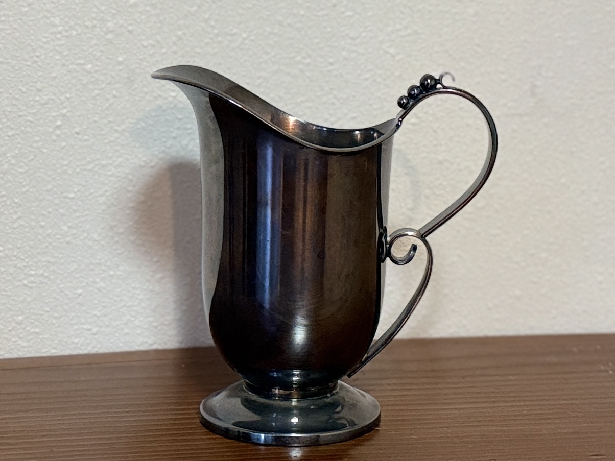 JENSEN, DANISH SILVER PITCHER