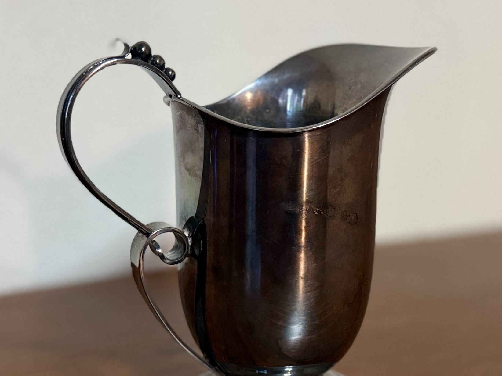JENSEN, DANISH SILVER PITCHER