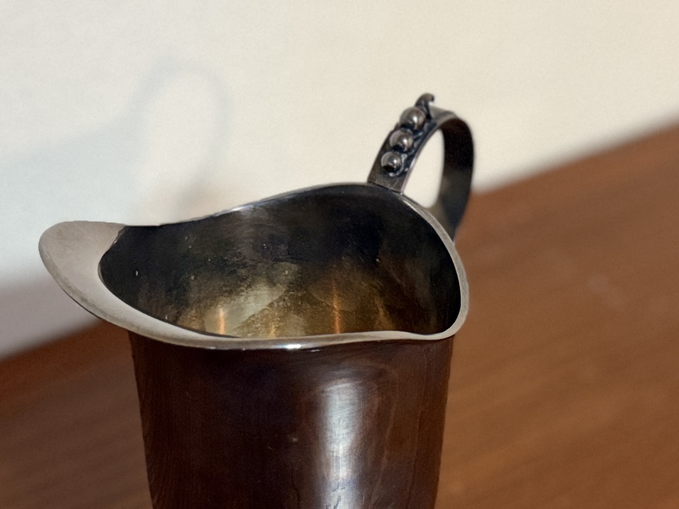 JENSEN, DANISH SILVER PITCHER