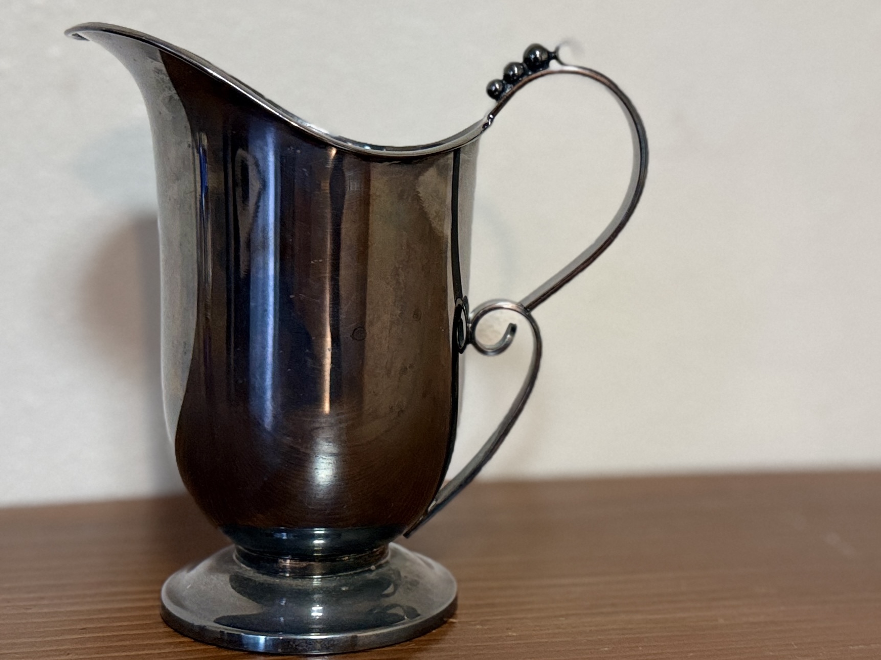JENSEN, DANISH SILVER PITCHER