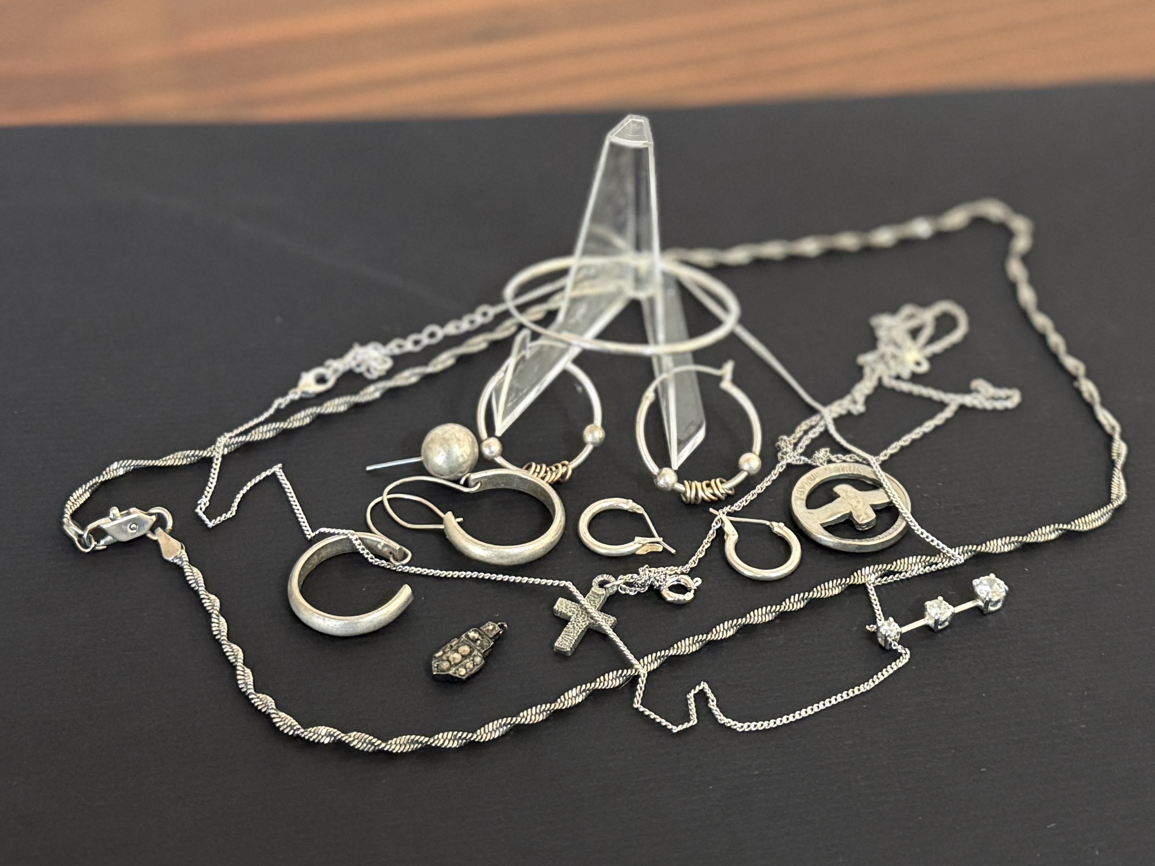 Silver-Toned Jewelry Collection