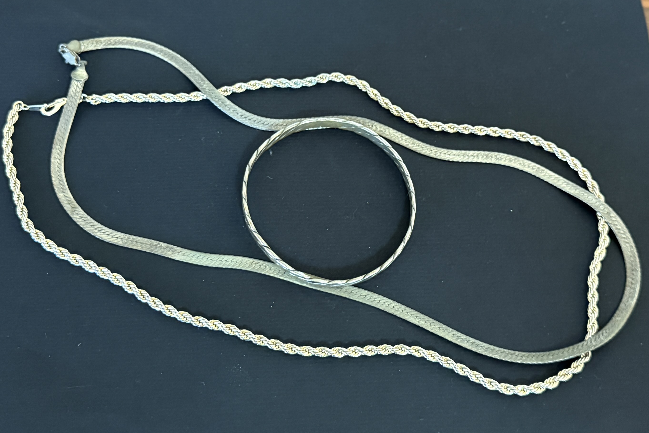 Sterling Silver Necklaces & Bracelet