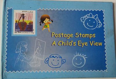 Postage Stamps A Child's Eye View Presentation Pack (Slightly paper stuck) No Stamps