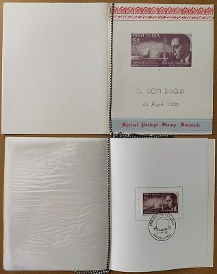 Dr. Homi BhaBha (Special Postage Stamp Sonvenir) Presentation Pack