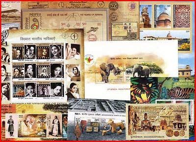 Miniature Sheet Complete Year Pack Of 2011-Ms-9 No'S