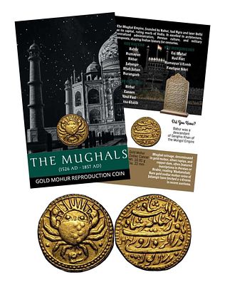 The Mughals-Gold Mohur (Zodiac Series) Dynasty Gold-Plated Reproduction ATM card Type/Limited 