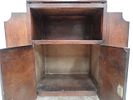 Arts & Crafts Small Oak Fall Front Bureau with Open Book Shelves to SideImage - 2