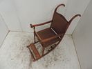 Victorian Elm Built Wheelchair with Presentation Brass Plate to the Bethersden AssosiationImage - 1