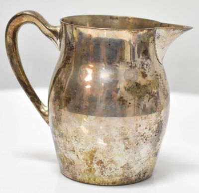 Poole Sterling Silver Creamer. Sterling By Poole 362 creamer Paul Revere Reproduction measuring 