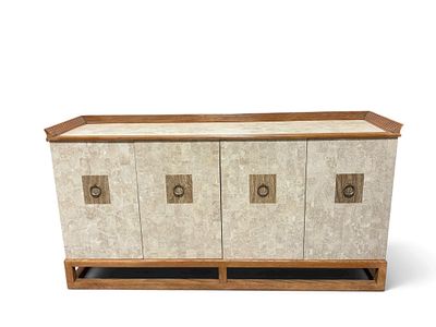 Gio Ponti Style Credenza. In the manor or style of Gio ponti or Ico Parisi. Mid-century or post 