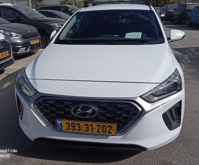 יונדאי איוניק היבריד מודל 2021. 293,805 ק"מ