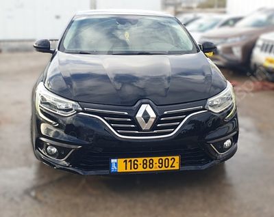 רנו מגאן מודל 2019. 199,204 ק"מ, יד נוכחית: שלישית, בעלות נוכחית: פרטי. מחיר מחירון: ₪69,000