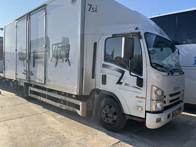 איסוזו NPR75 מודל 2021. 63,101 ק"מ, יד נוכחית: שנייה, בעלות נוכחית: חברה בע"מ. מחיר מחירון: ₪120,840