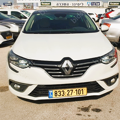 רנו מגאן מודל 2019. 132,908 ק"מ, יד נוכחית: ראשונה, בעלות נוכחית: פרטי, רישום מקורי/מקוריות: פרטי