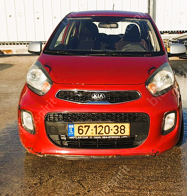 קיה פיקנטו מודל 2016. 219,840 ק"מ, יד נוכחית: חמישית, בעלות נוכחית: פרטי, רישום מקורי/מקוריות: פרטי