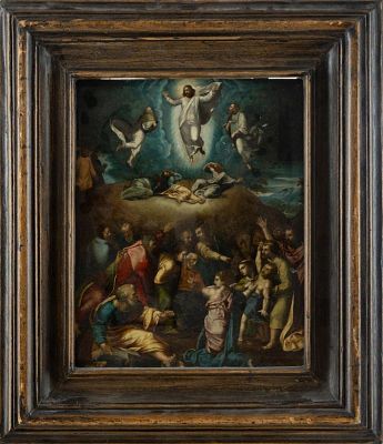 Raffael, (Raffaello Sanzio da Urbino) - Kopie nach: Transfiguration. Raffael, (Raffaello Sanzio