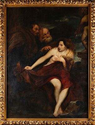 Dyck, Antonis van - Kopie nach: Susanna und die beiden Alten. Dyck, Antonis van - Kopie nach