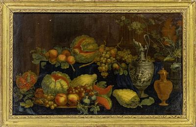 Prunkstillleben, Frankreich, 1. H. 18. Jh. Prunkstillleben Frankreich, 1. H. 18. Jh. Üppig