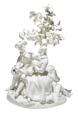 Figurengruppe als Allegorie des Winters, Wien, 18. Jh. Figurengruppe als Allegorie des Winters
