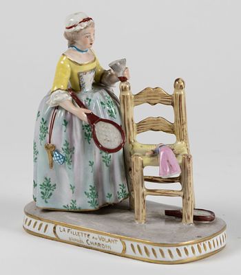 La Fillette au Volant, Paris, Vve. Achille Bloch & Fils, 19. Jh. La Fillette au Volant Paris 