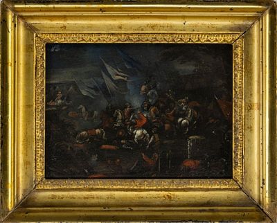 Kleine Reiterschlacht, Niederl&auml;ndischer Meister, 2. H. 17. Jh. Kleine Reiterschlacht 