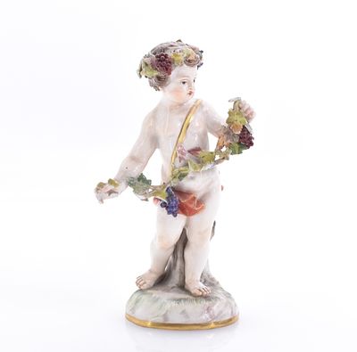 Allegorie des Herbstes, Meissen, um 1900. Allegorie des Herbstes Meissen, um 1900 Modell von 