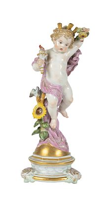 Allegorie "Der Tag", Meissen, um 1900. Allegorie "Der Tag" Meissen, um 1900 Entwurf Heinrich 