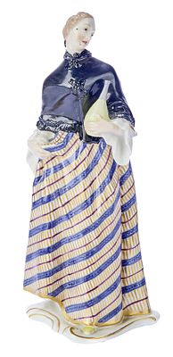 Donna Martina aus der Commedia dell'Arte, Nymphenburg, 20. Jh. Donna Martina aus der Commedia 