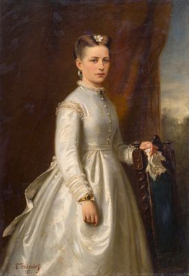 Emil Teschendorff - Emil Teschendorff "Mein Lieschen". 1871. Emil Teschendorff 1833 Stettin – 