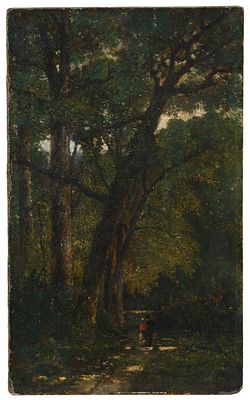 Narcisse Virgile Diaz de la Peña - Narcisse Virgile Diaz de la Peña "Étude dans le Bas-Bréau". 