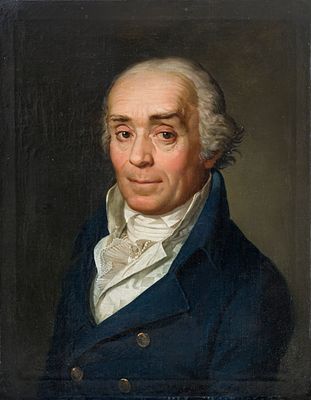 Daniel Caff&eacute; - Daniel Caff&eacute; (Umkreis), Bildnis eines Herren. Um 1800. Daniel Caff&eacute; 1750 K&uuml;strin 