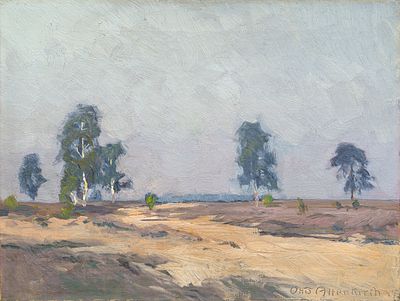 Otto Altenkirch - Otto Altenkirch "Grasheller (Am Diebsweg)". 1929. Otto Altenkirch 1875 Ziesar 