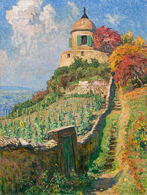 Georg H&auml;nel - Georg H&auml;nel, Late Summer at Jacobstein in Radebeul. 1930. Georg H&auml;nel 1879 Dresden 