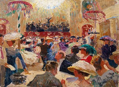 Johannes Heinrich Mogk - Johannes Heinrich Mogk, Dance into May in the large concert hall of the 