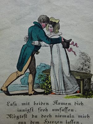 Faul - Album amicorum Mannheim 1821. Family registers. Album Amicorum. 47 leaves, 31 of which 