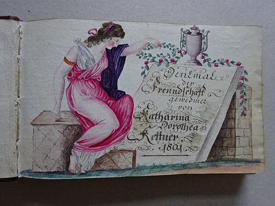 Family register Katharina Kettner/Illing. Family registers. Album amicorum of Katharina Dorothea 