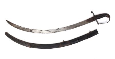 Revolutionary War Era Sword w/ Scabbard. Revolutionary War Era period sword with scabbard. An 