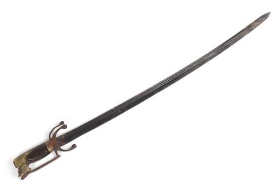 Islamic or Moroccan Nimcha sword, 18th C. North Africa, Islamic or Moroccan nimcha sword, 18th 