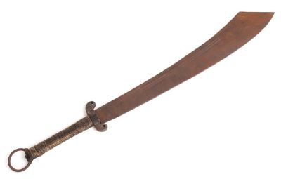 Chinese Dadao Executioner's Sword, Nanjing Rebellion 1850-1871. Chinese Dadao executioner's 