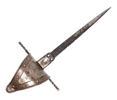Main Gauche Dagger, 17th c. style. European main gauche parrying dagger, 17th century style. 