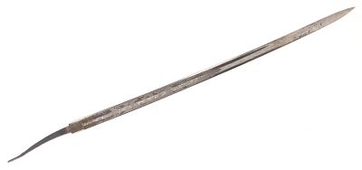 American Etched US Civil War Sword Blade. US Navy American etched civil war sword blade heavily 