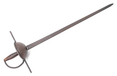 Spanish Colonial Cup Hilt Sword, 18th c. Iberian Peninsula, Spanish Colonial 18th century cup 