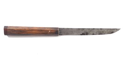 Carbon Steel Japanese Carving Knife. Japanese high carbon steel carving knife with fine wood 