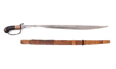 Rare Visayan Talibong Sword w/ D guard. Rare Visayan Talibong/Binangon sword with banded wood 